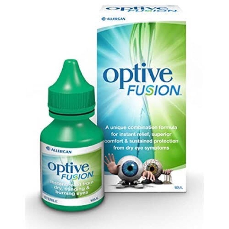 Jual Optive Fusion Lubricant Eye Drops Allergan 10ml Shopee Indonesia