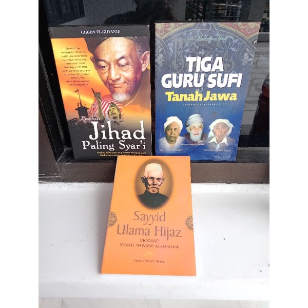 Jual BUKU AGAMA FILSAFAT TIGA GURU SUFI TANAH JAWA SAYYID ULAMA