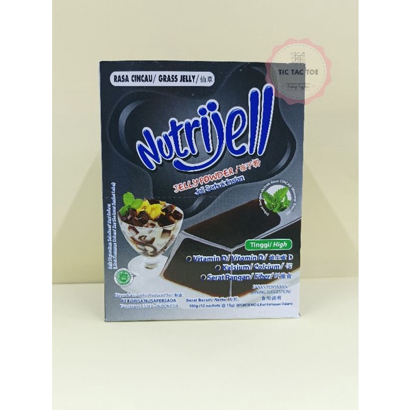 Jual Nutrijell B Cincau 15gr Isi 12 Pcs Shopee Indonesia