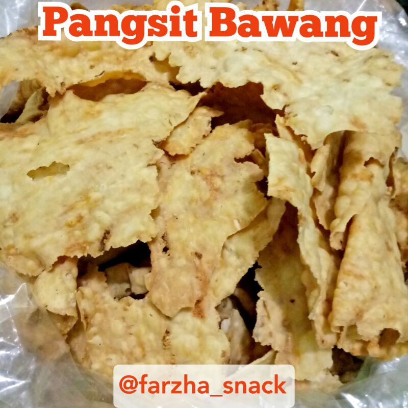 Jual Camilan Kerupuk Pangsit Bawang Gr Camilan Snack Jajanan Oleh