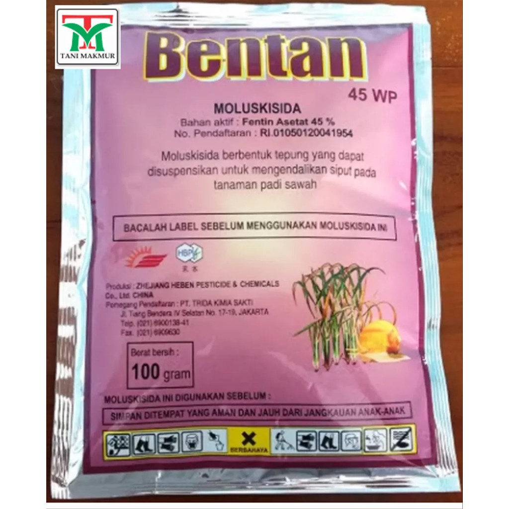 Jual Bentan Wp Gr Moluskisida Obat Pembasmi Keong Dan Siput