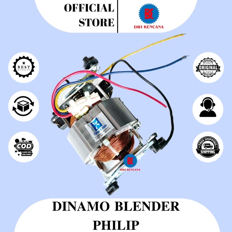 Jual DINAMO BLENDER PHILIPS HR 2061 2071 MESIN MOTOR BLENDER PHILIPS