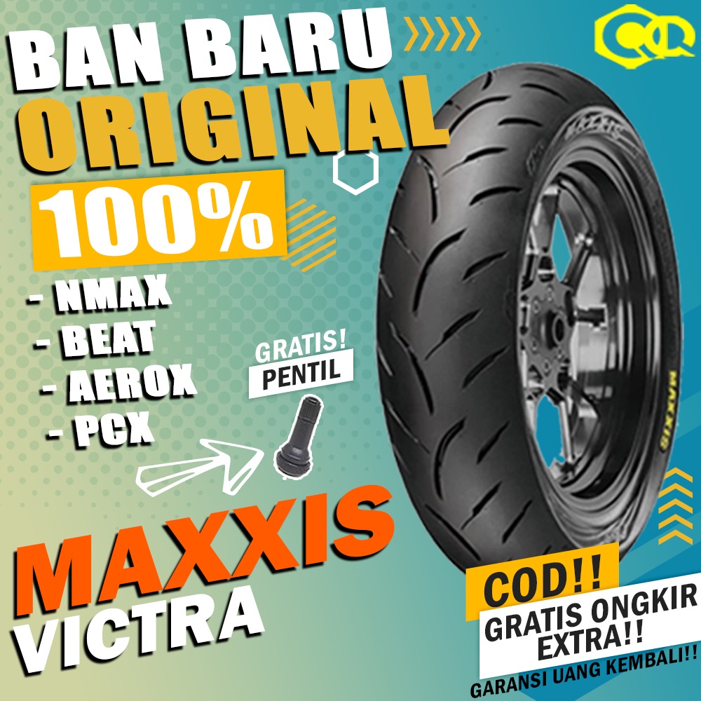 Jual BAN DEPAN BELAKANG TUBLES MOTOR MATIC VARIO BEAT PCX AEROX SCOOPY