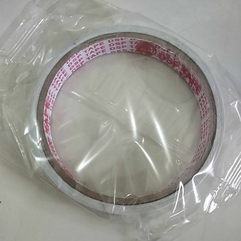 Jual Double Tape Bening D S P 1 2 Inch 12mm X 8m Lem Perekat 2 Sisi