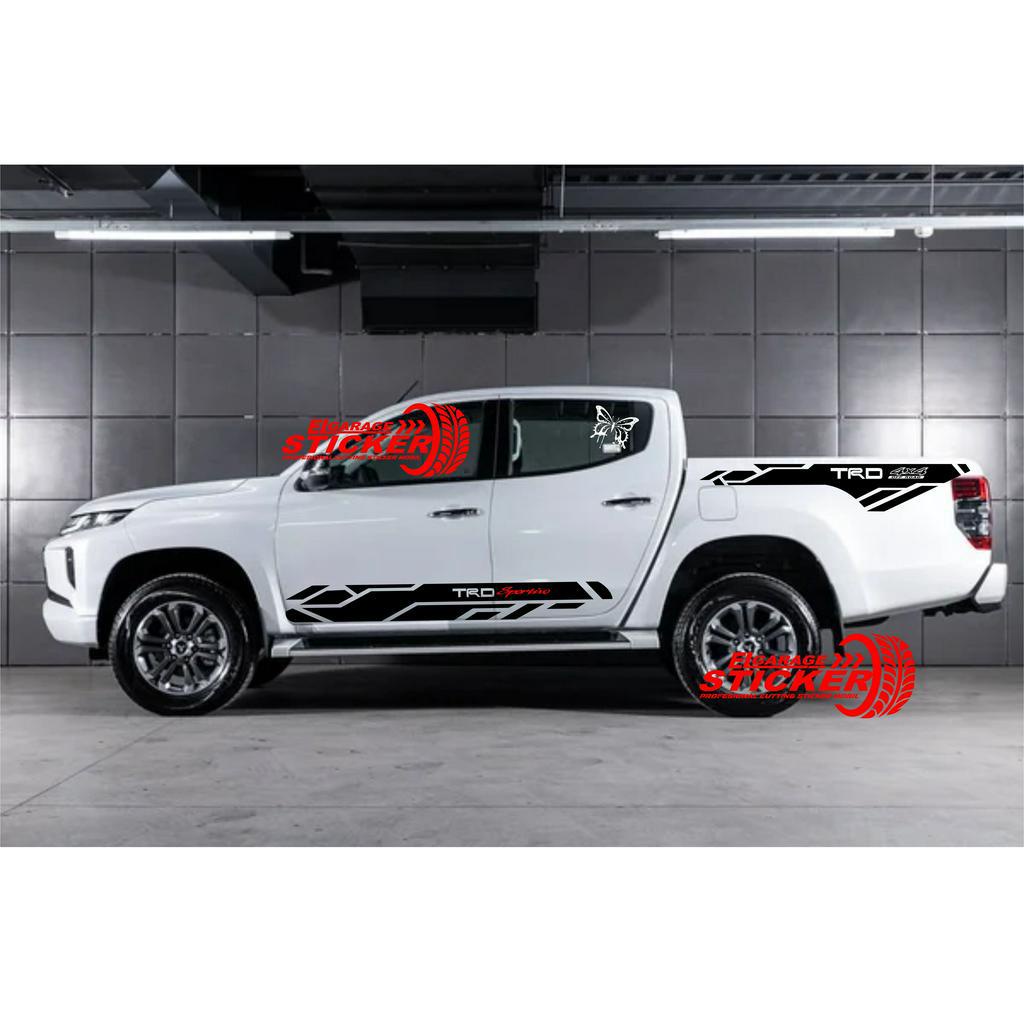 Jual Stiker Mobil Hilux Cutting Stiker List Body Mobil Hilux Stiker