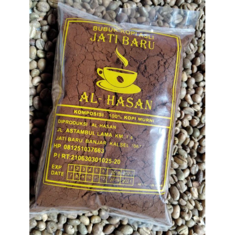 Jual Kopi Hitam Bubuk Al Hasan Gram Shopee Indonesia