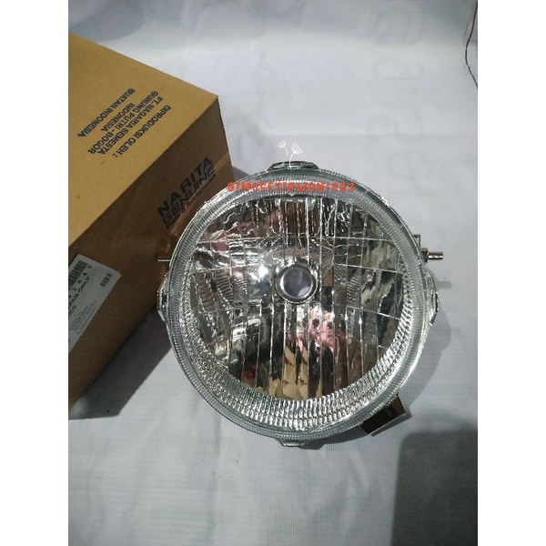 Jual Headlamp Reflektor Lampu Depan Yamaha X Ride Komplit Rumah Plus