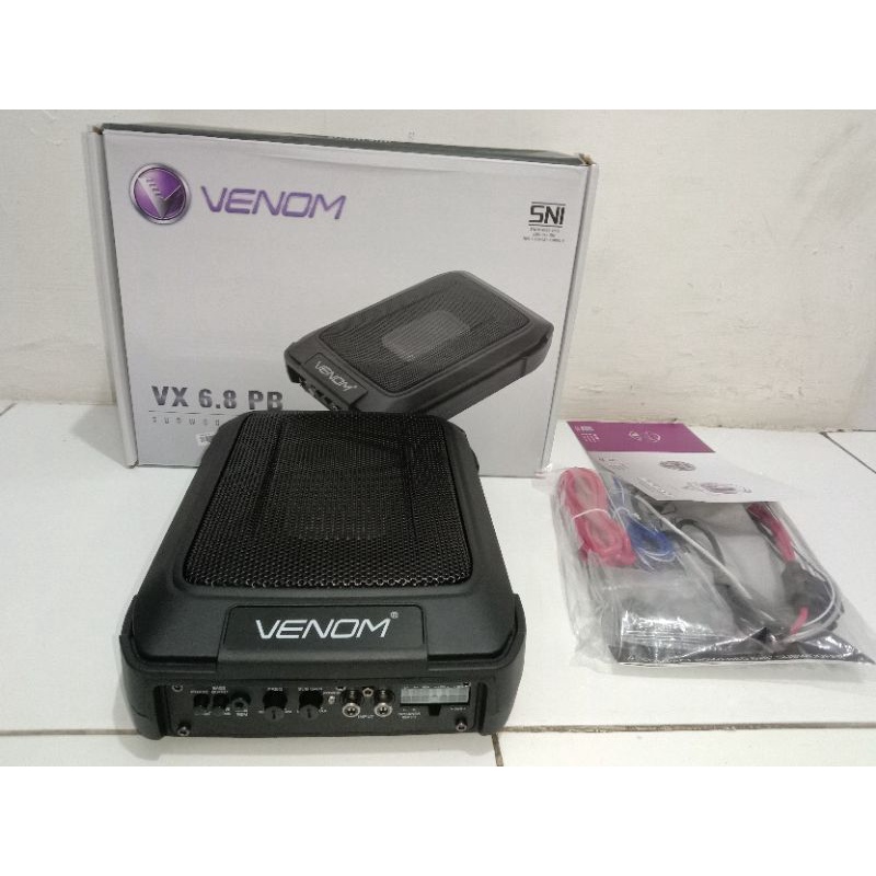 Jual Subwoofer Kolong Venom Vx Pb Subwoofer Aktif Shopee Indonesia