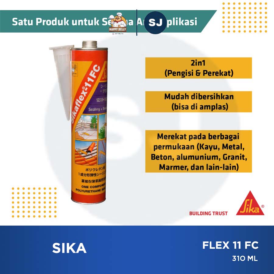 Jual Sikaflex Fc Sealant Pengisi Celah Beton Jendela Pu Ml