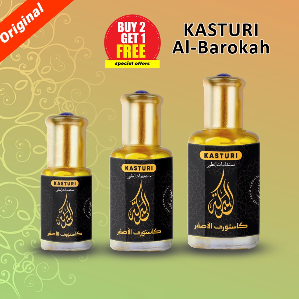 Jual Al Barokah Minyak Wangi Kasturi Arab Asli Parfum Kasturi