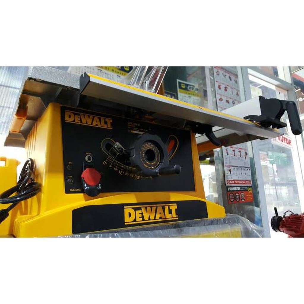 Jual Peralatan Tukang Table Saw Dewalt Dwe Mesin Meja Potong Kayu