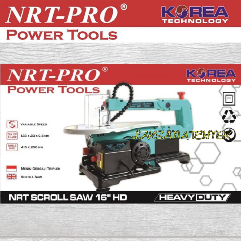 Jual Mesin Scroll Saw Mesin Gergaji Kayu Inch Hd Nrt Pro