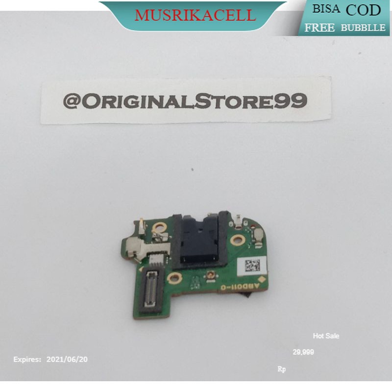 Jual Pcb Board Oppo A Konektor Headset Original New Shopee Indonesia