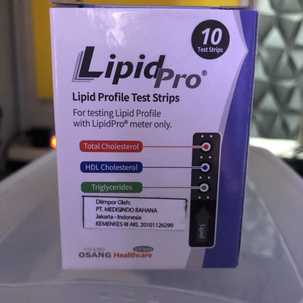 Jual Lipidpro Strip Test Strip Lipid Pro Shopee Indonesia