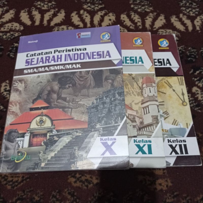 Jual Buku Bekas Kurikulum Edisi Revisi Sejarah Indonesia Kelas