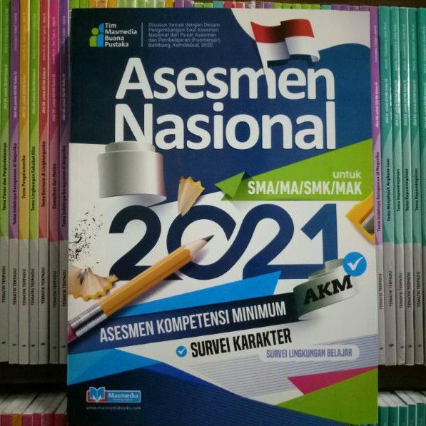 Jual Buku Asesmen Nasional Akm Sma Ma Smk Mak Masmedia Shopee