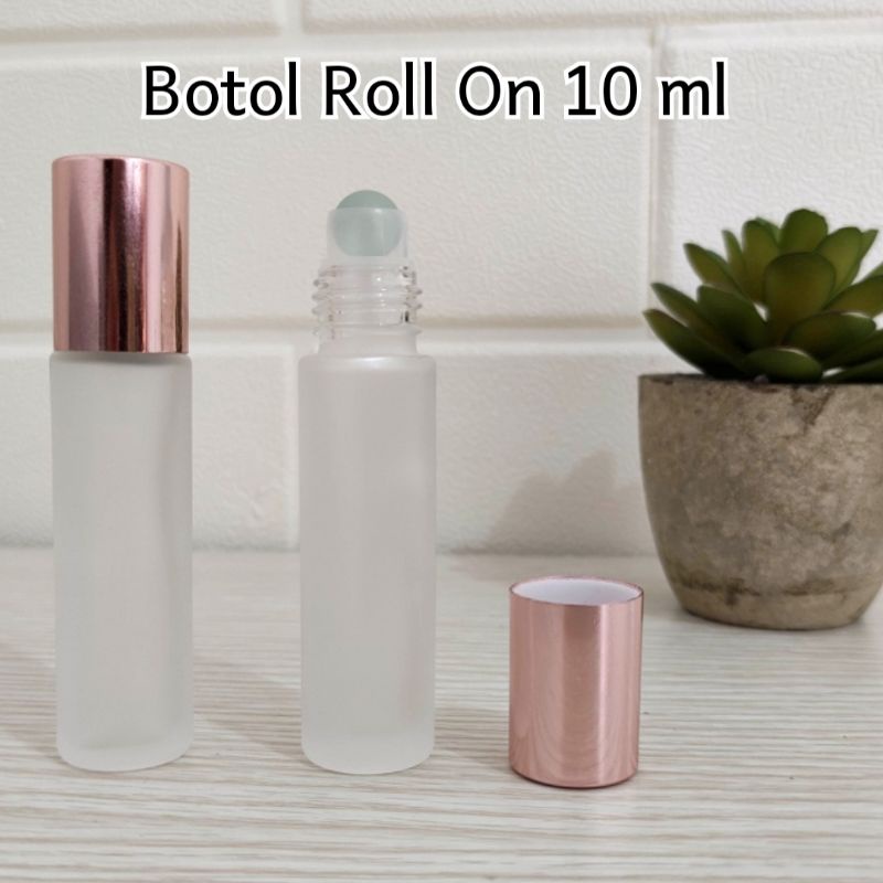 Jual Botol Roll On Kaca Doff 8 10 Ml Essential Oil Frosted Roller