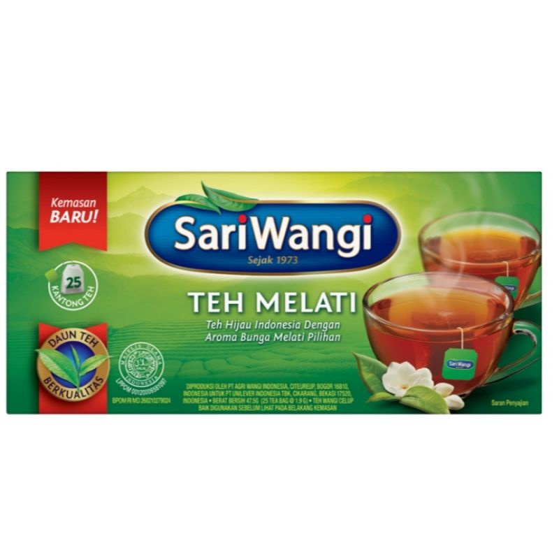 Jual Sariwangi Teh Celup Asli Melati Jahe Kunyit Shopee Indonesia