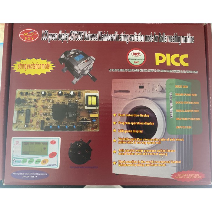 Jual Modul Pcb Mesin Cuci Front Loading Universal Ym Xqg Sxy