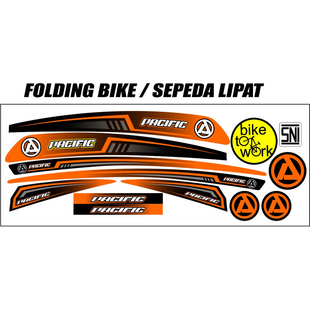 Jual STIKER VARIASI LIS POLET STIKER STRIPING SEPEDA ALL BIKE CUSTOM