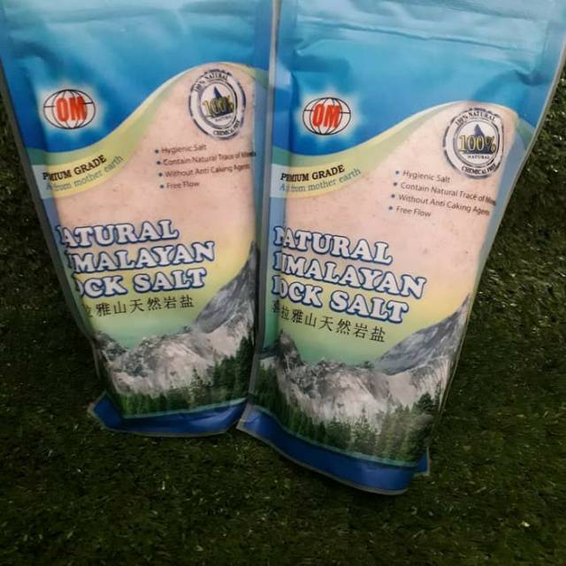 Jual OM Natural Himalaya Rock Salt 500gr Shopee Indonesia