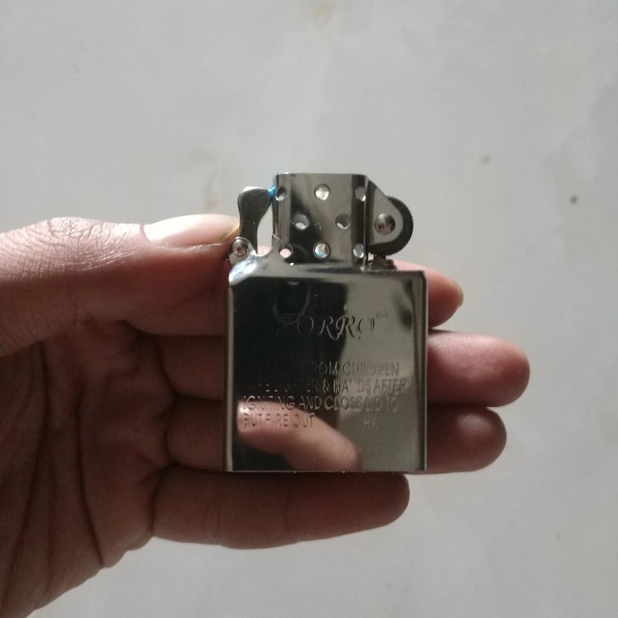 Jual Insert Slim Zippo Butane Double Lighter Zorro Pipe Bisa Juga Buat