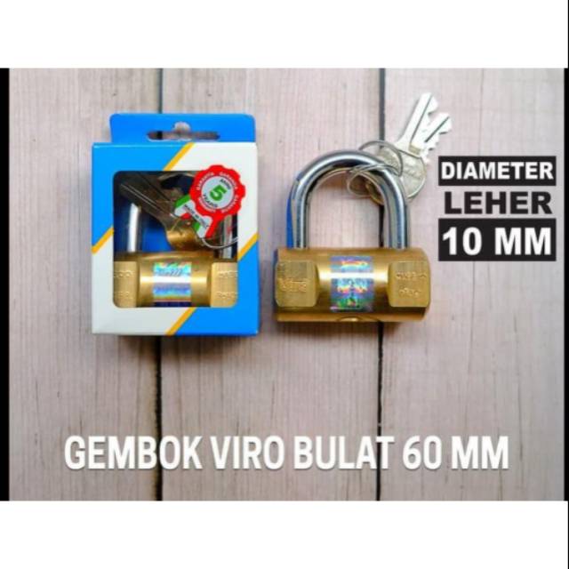 Jual Gembok Viro Bulat Mm Asli Italy Gembok Balok Gembok Bantal Viro