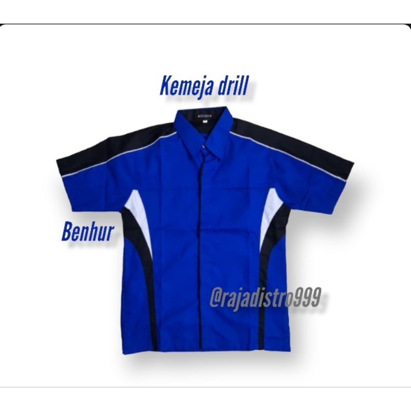 Jual Kemeja Benhur Bisa Cod Kemeja Seragam Promosi Kemeja