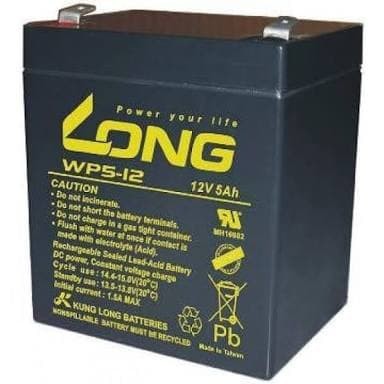 Jual Battery Batt Aki Accu Kering UPS LONG WP5 12 CSB HR1221W 12V 5Ah