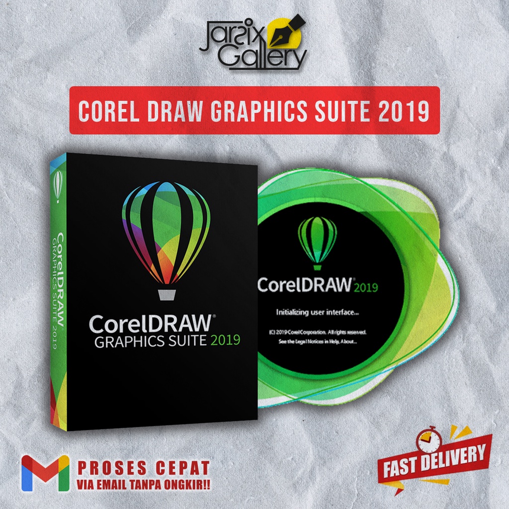 Jual Software CorelDRAW CDR Graphics Suite 2019 Full Version Windows