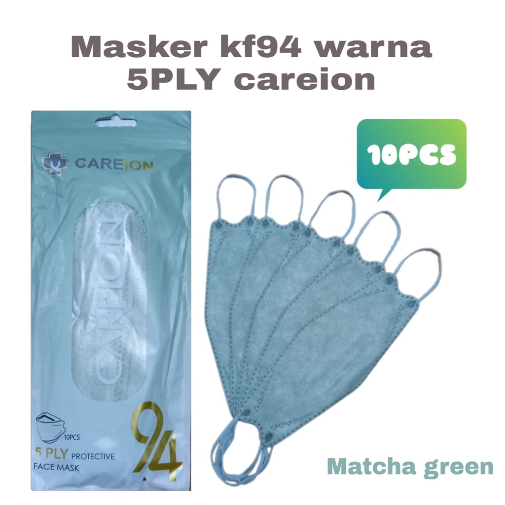 Jual Masker Kf Ply Careion Warna Isi Pc Masker Korea Kf Careion