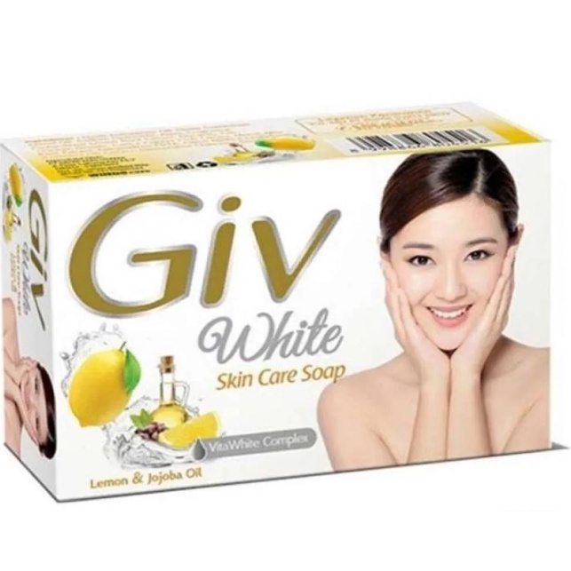 Jual SABUN GIV BATANG 76gr MURAH WHITE SKIN CARE PERAWATAN TUBUH