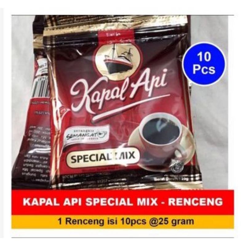 Jual Kopi Kapal Api Special Mix Renteng Sachet Shopee Indonesia