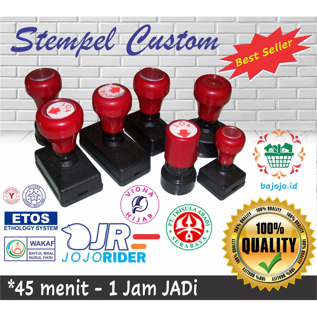 Jual Stempel Flash Custom Warna Stempel Warna Stempel Flash