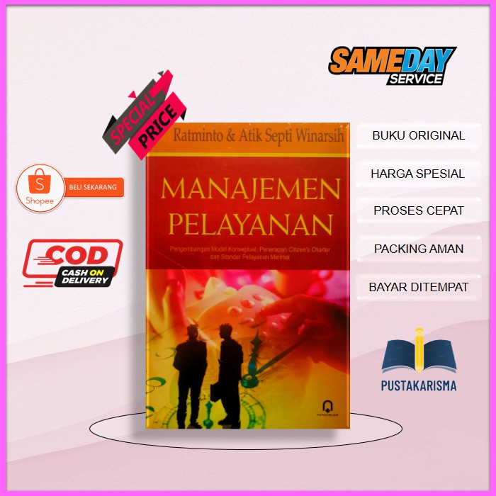 Jual Buku Manajemen Pelayanan Karya Penulis Ratminto Terbitan Penerbit