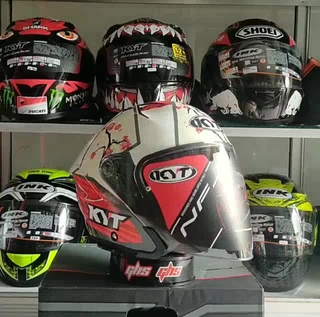 Jual Nfj Xavi Sakura Helm Half Face Kyt Nfj Sakura Shopee Indonesia