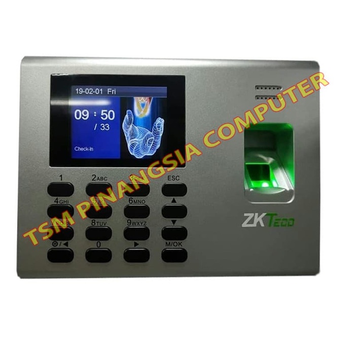 Jual ZKTECO MP 340 FINGERPRINT FINGER PRINT MESIN ABSENSI SIDIK