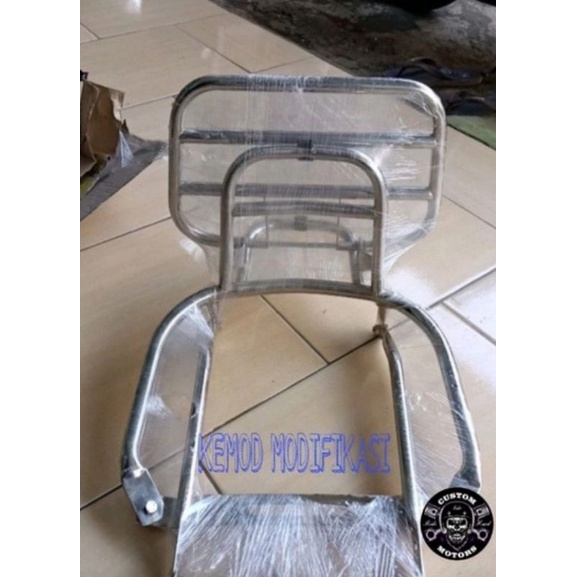 Jual Backrack Vespa Klasik Px Npx Super Sprint Exel Spartan Exclusive