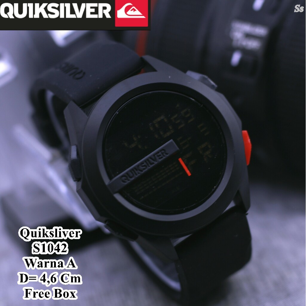 Jual Jam Tangan Pria Quiksilver Digital Ocean Shopee Indonesia