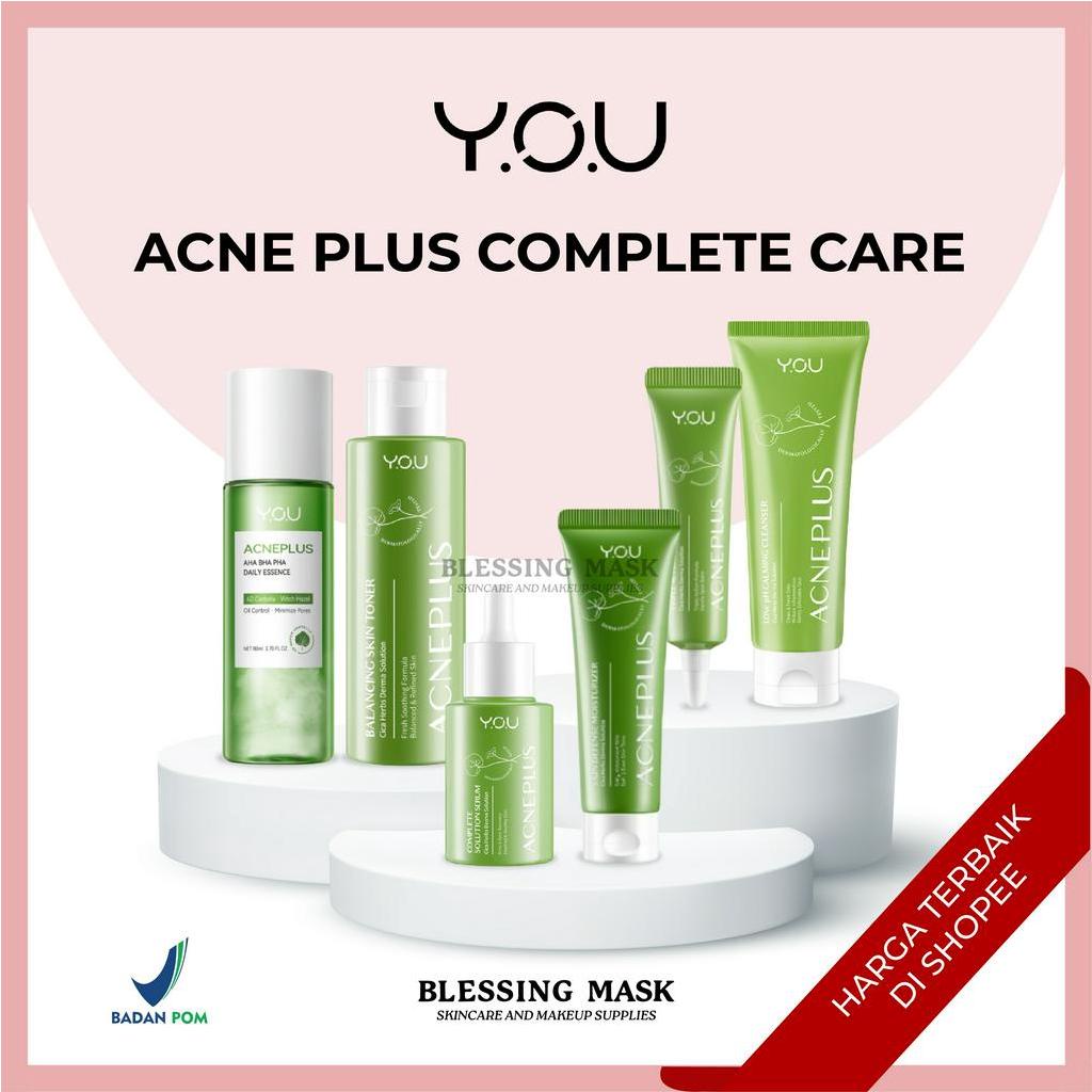 Jual YOU AcnePlus Low PH Calming Cleanser Triple Action Spot Care