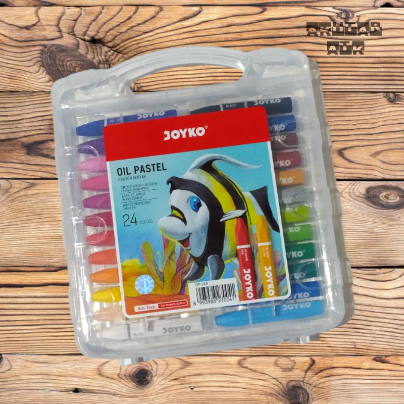 Jual Crayon Joyko 24 Warna Oil Pastel Joyko 24 Colors Shopee Indonesia