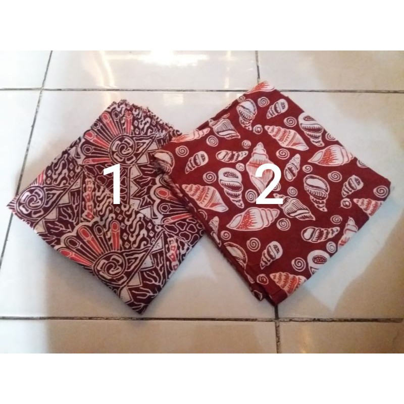 Jual Kain Batik Paris Wonogiren Marun Khas Trusmi Cirebon Shopee