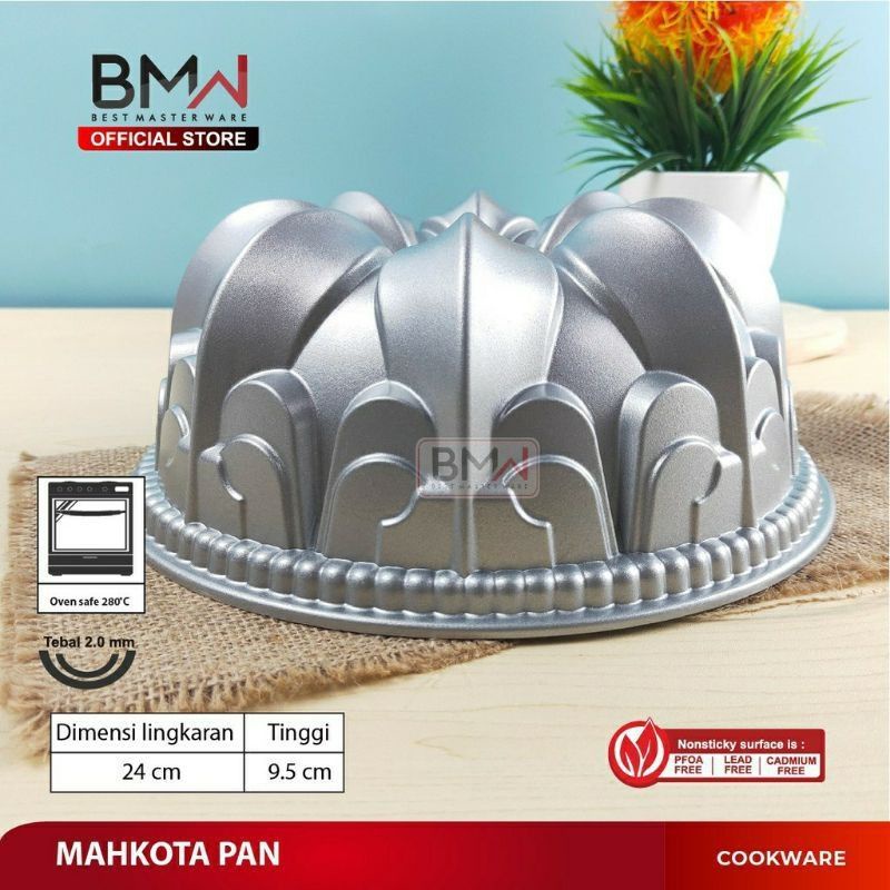 Jual Loyang Kue Bolu Tulban Premium Ori Bmw Classic Loyang Bolu