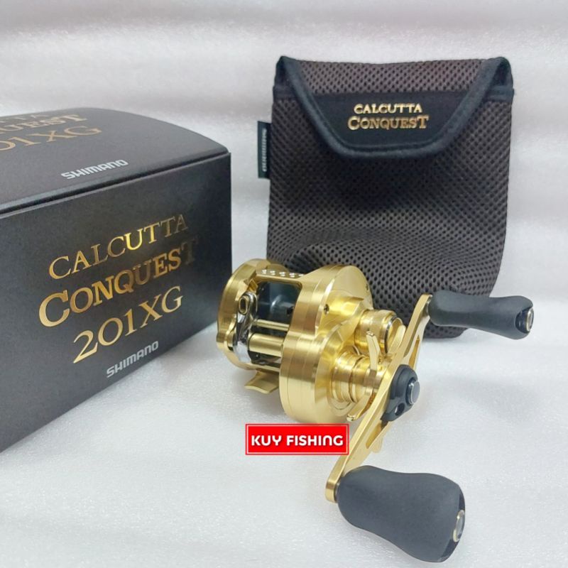 Jual REEL BAITCASTING SHIMANO NEW CALCUTTA CONQUEST 201XG 2022