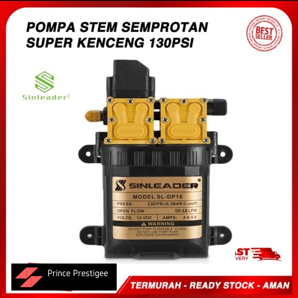 Jual Sinleader Dp Dp Double Pump Pompa Steam Cuci Motor Mobil