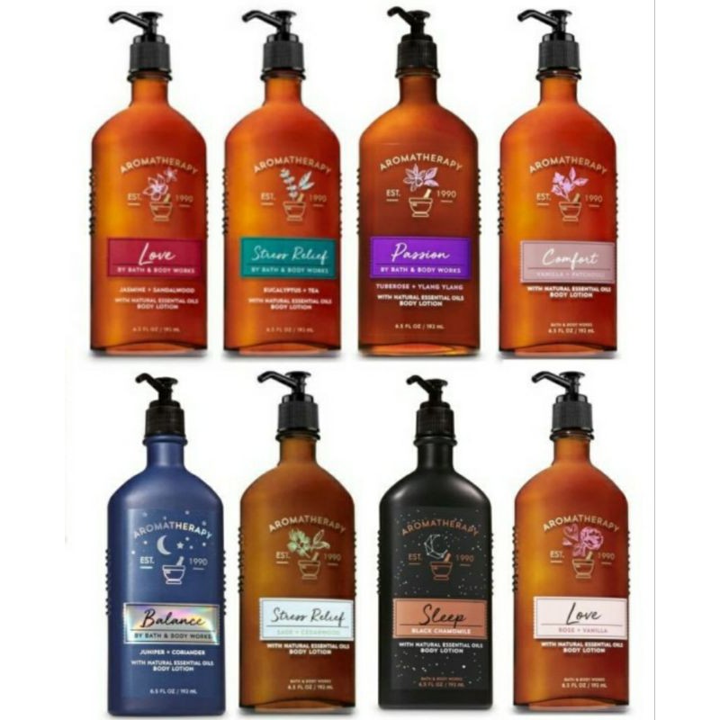 Jual New And Limited Edition Bbw Bath Body Works Aromatherapy Body