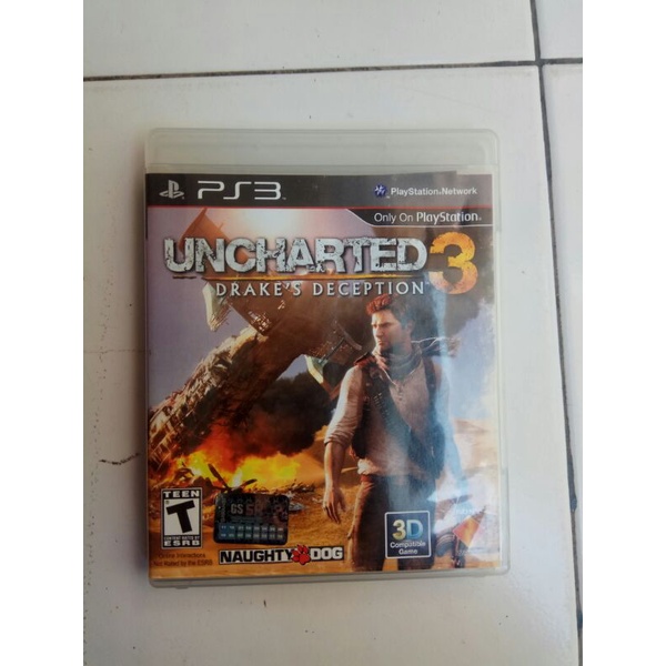 Jual Kaset Playstation Uncharted Second Shopee Indonesia