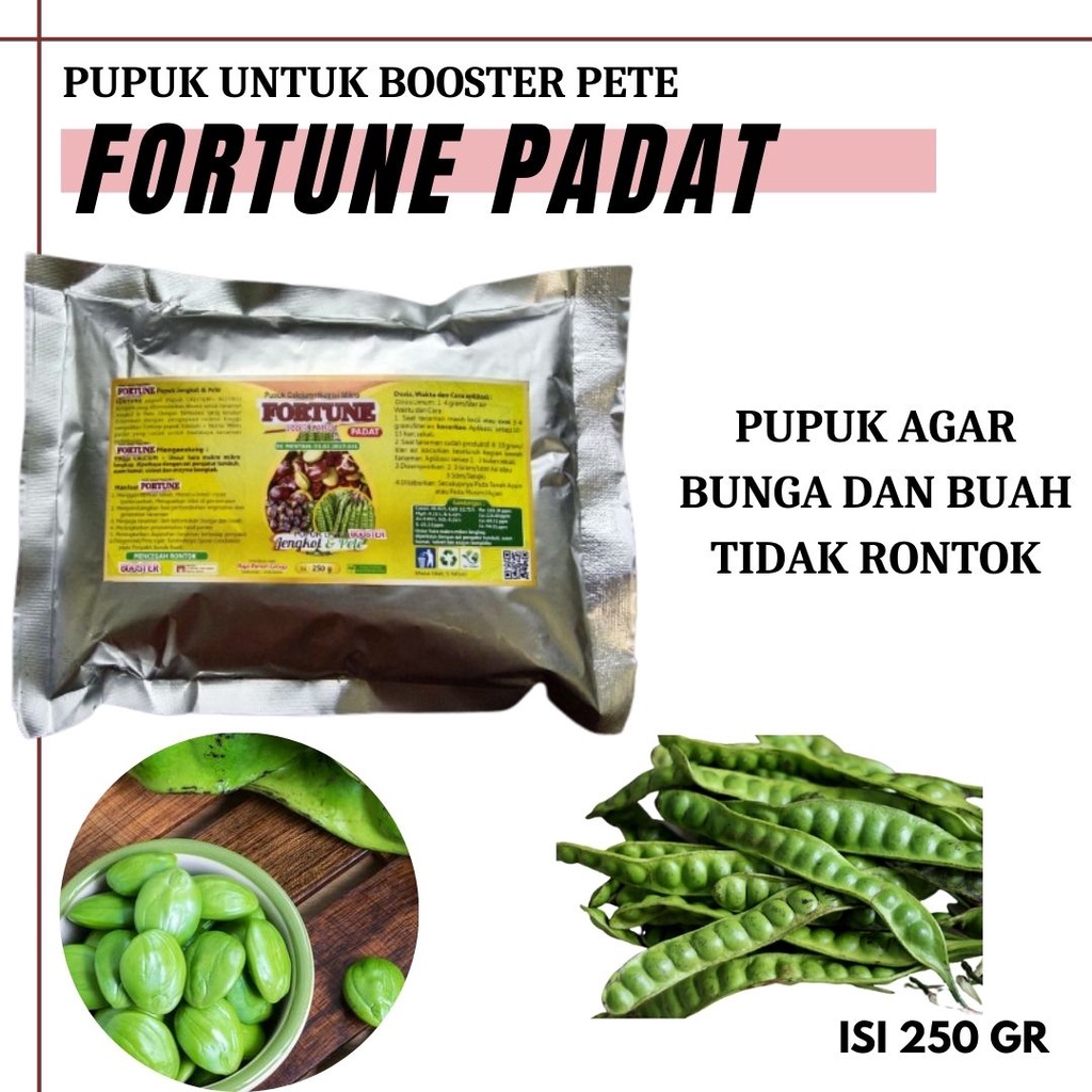 Jual Pupuk Untuk Petai Pupuk Booster Pete Gram Pupuk Pohon Petai