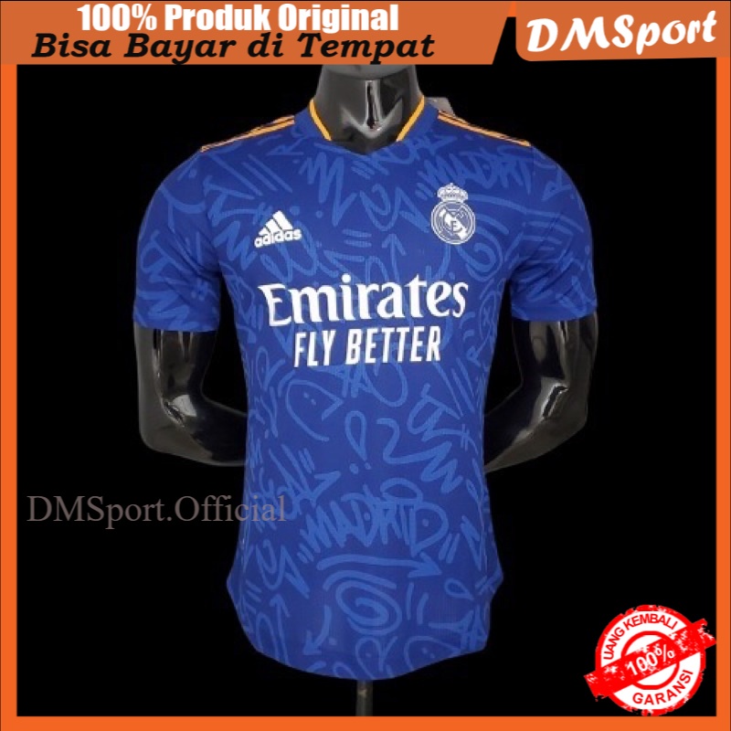 Jual JERSEY BOLA AWAY REAL MADRID PLAYER ISSUE HEAT RDY 2021 2022