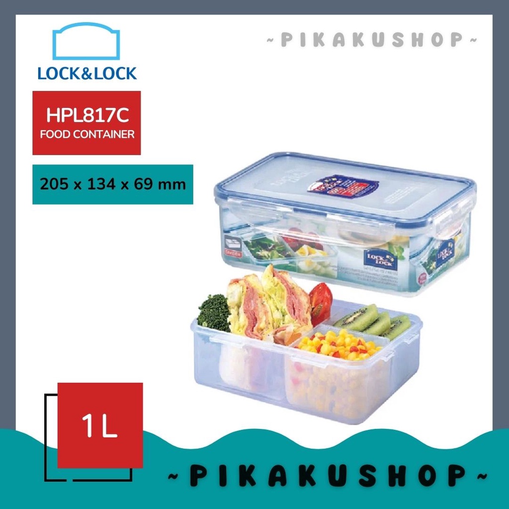 Jual Lock Lock N Lock Hpl C Rectangular Short Food Container W